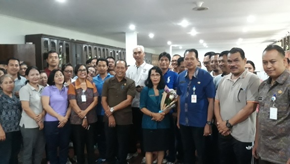 Pelepasan Staf Biro APBJ Setda Provinsi Bali