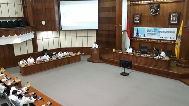 Pembentukan Komite Advokasi Daerah Antikorupsi Provinsi Bali