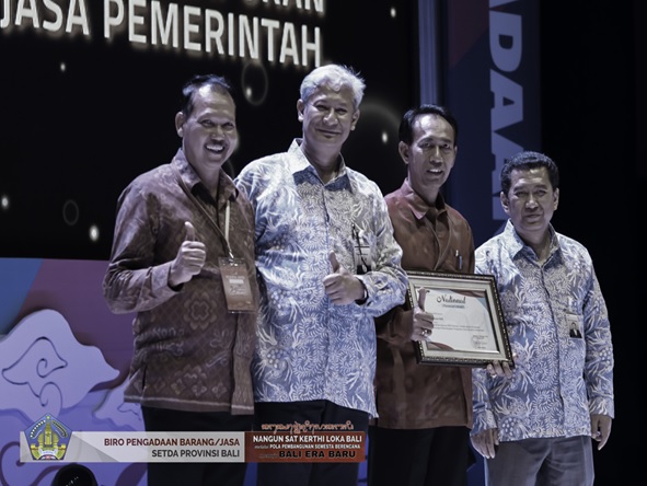 Pemerintah Provinsi Bali Raih Dua Penghargaan Pada National Procurement Award Tahun 2018