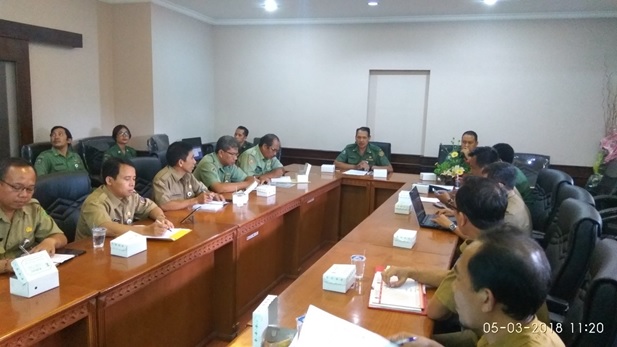 Rapat Persiapan Pelaksanaan Rapat Koordinasi Pengadaan Barang/Jasa Se Provinsi Bali Tahun 2018