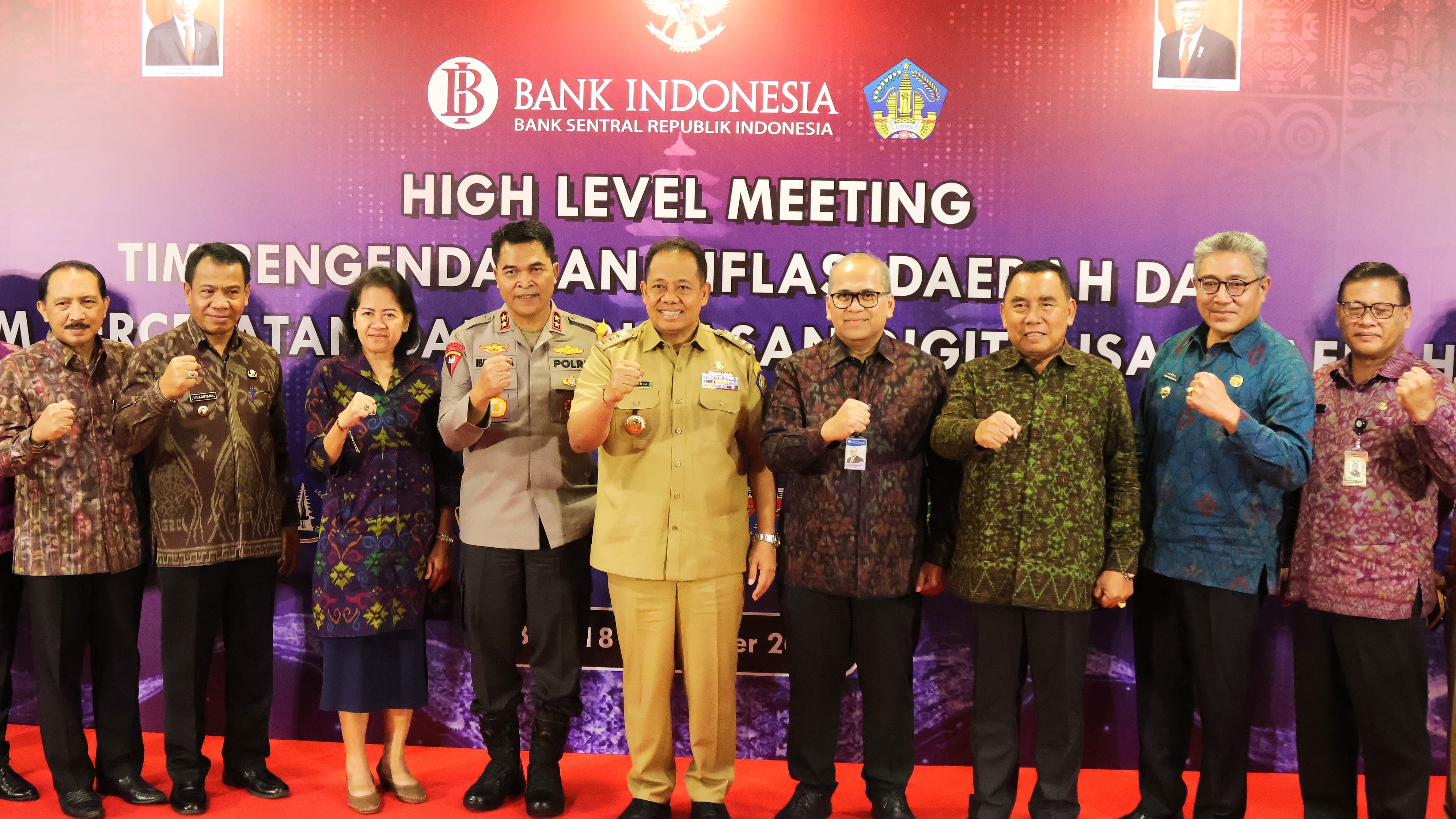 HIGH LEVEL MEETING (HLM) TPID PROVINSI BALI MENJELANG HARI RAYA NATAL DAN TAHUN BARU 2024