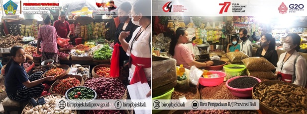 Monitoring dan Evaluasi Ketersediaan serta Keterjangkauan Harga 11 Komoditas Bahan Pokok Menjelang Hari Raya Galungan dan Kuningan ke Kabupaten Buleleng