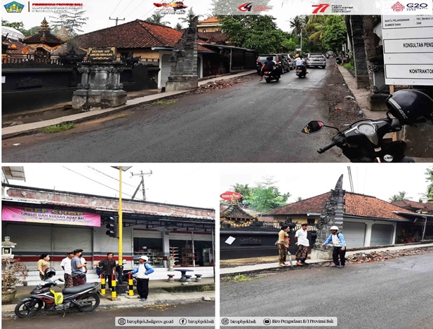 Monitoring Pemeliharaan Berkala Jalan Provinsi Ruas Angentelu - Andakasa di Kabupaten Karangasem