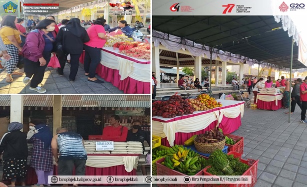 Gelar Pangan Murah TPID Provinsi Bali Di Kabupaten Buleleng