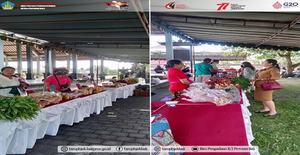 Gelar Pangan Murah TPID Provinsi Bali di Panjer, Denpasar Selatan