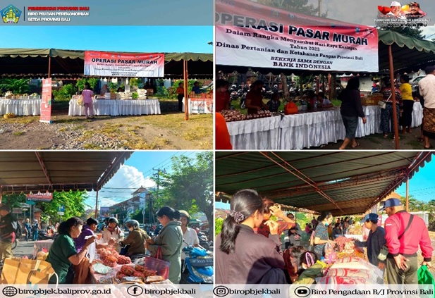 Operasi Pasar Murah Menjelang Hari Raya Kuningan Tahun 2023