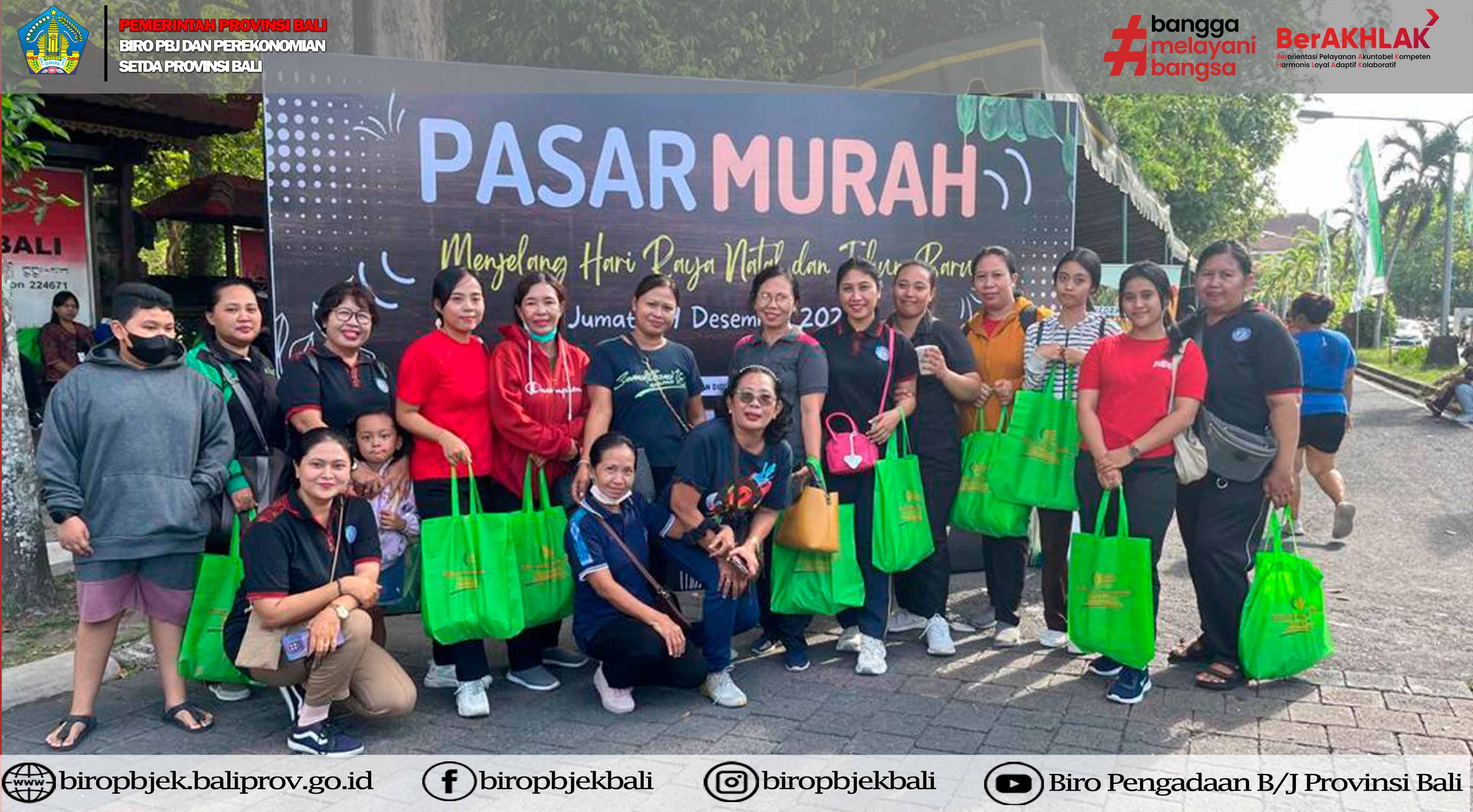 Pasar Murah Menjelang Hari Raya Natal dan Tahun Baru 2024
