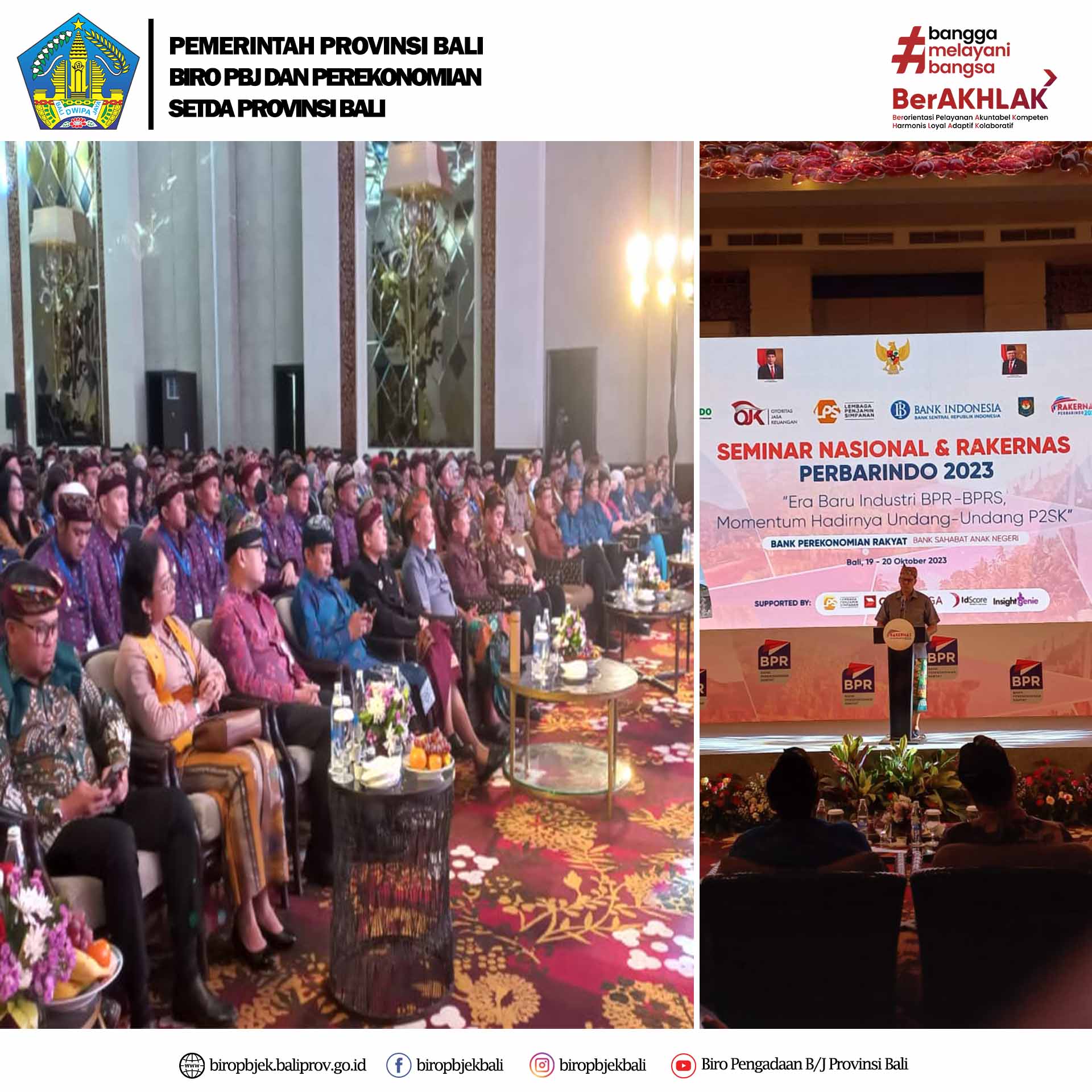 Seminar Nasional dan Rakernas Perbarindo 2023