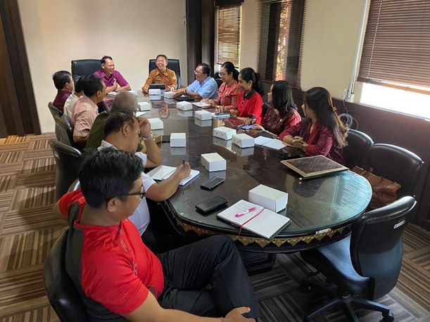Rapat Koordinasi Bersama Penyertaan Modal pada Rumah Sakit Umum Puri Raharja menjadi Badan Usaha Milik Daerah Provinsi Bali