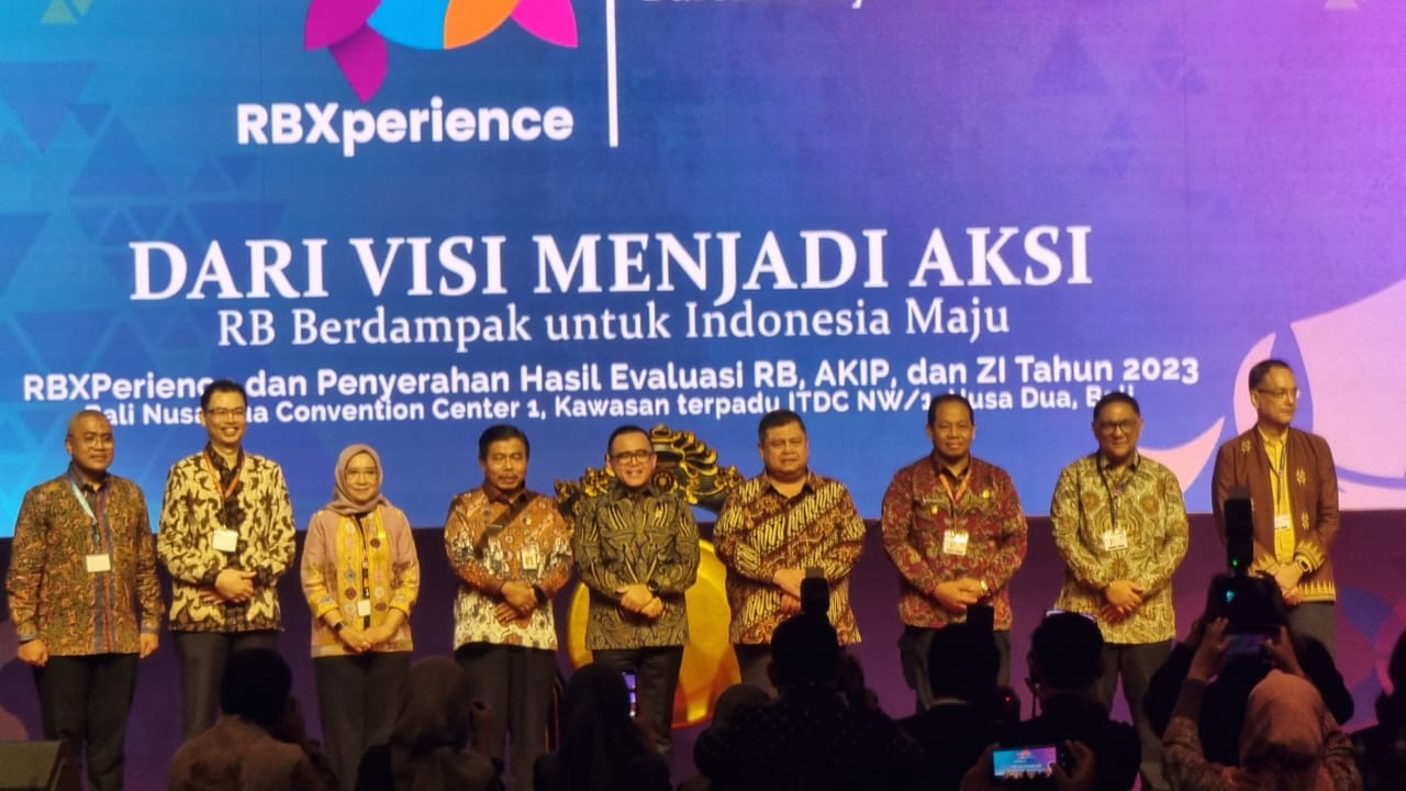 Kegiatan RB XPerience dan Penyerahan Hasil Evaluasi RB, AKIP, dan ZI Tahun 2023