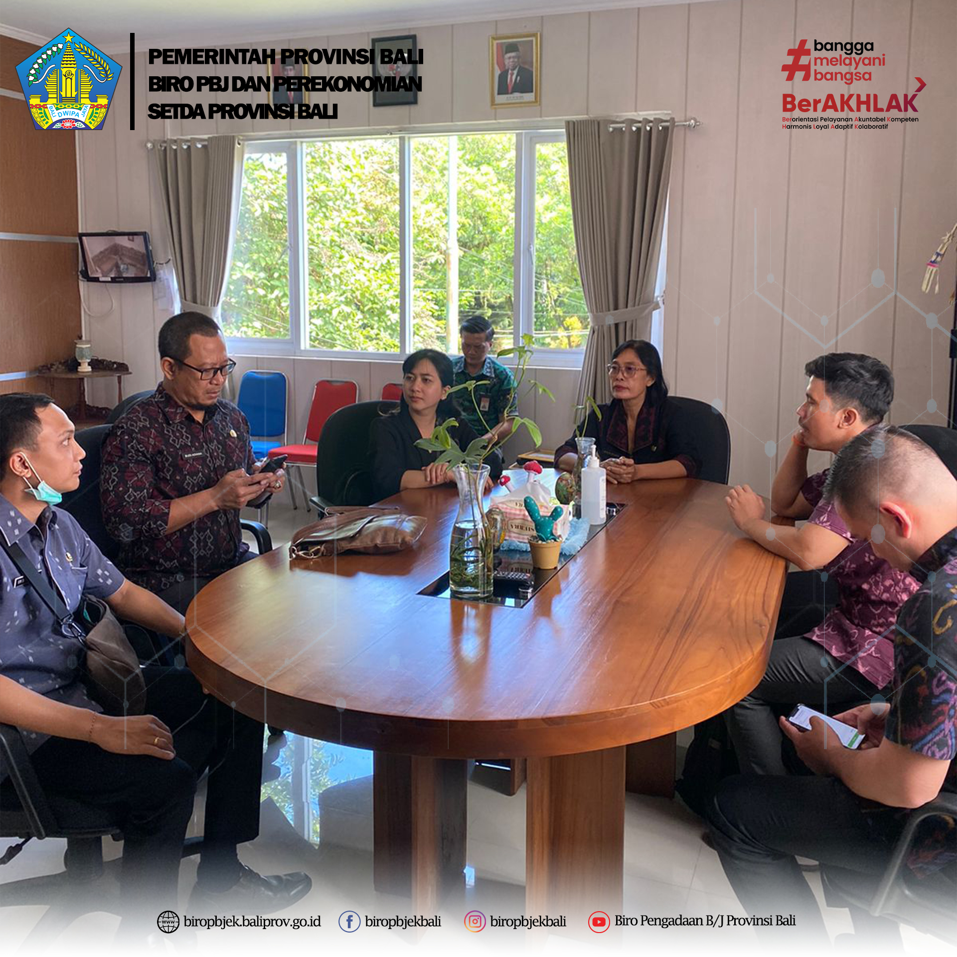 Pelaksanaan Kegiatan Kaji Ulang (Reviu) RUP Tahun Anggaran 2024 ke seluruh Perangkat Daerah di Lingkungan Pemerintah Provinsi Bali