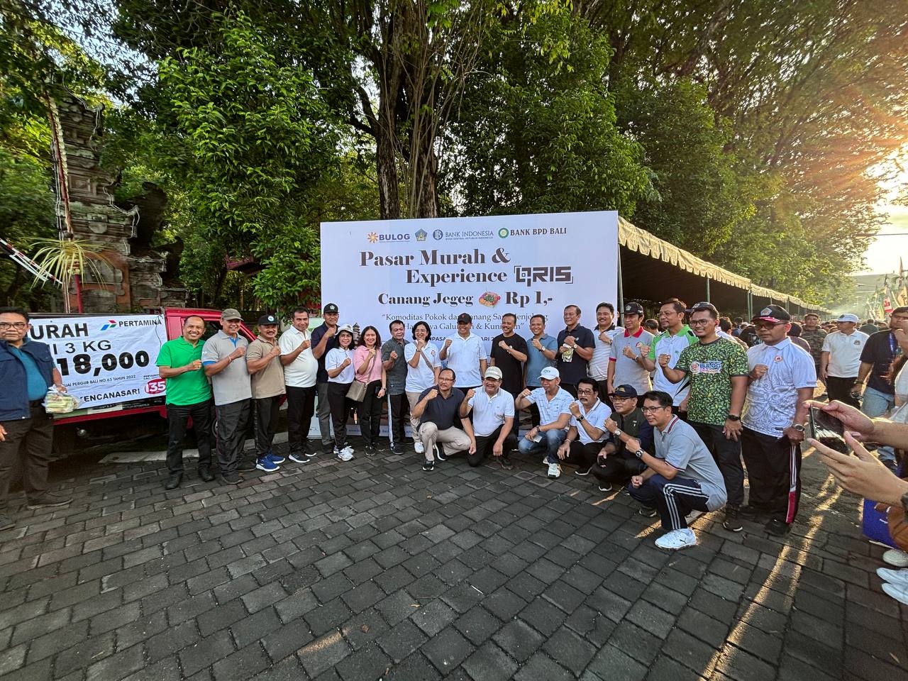 Pasar Murah TPID Provinsi Bali menjelang Hari Raya Galungan, Kuningan, dan Nyepi Caka 1946