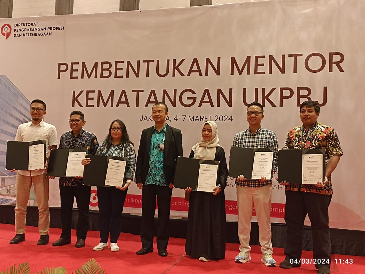 Pemerintah Provinsi Bali meraih Penghargaan atas pencapaiannya memenuhi kelengkapan atribut pada sembilan variabel (9/9) untuk mencapai Kematangan UKPBJ Level 3 (Proaktif)