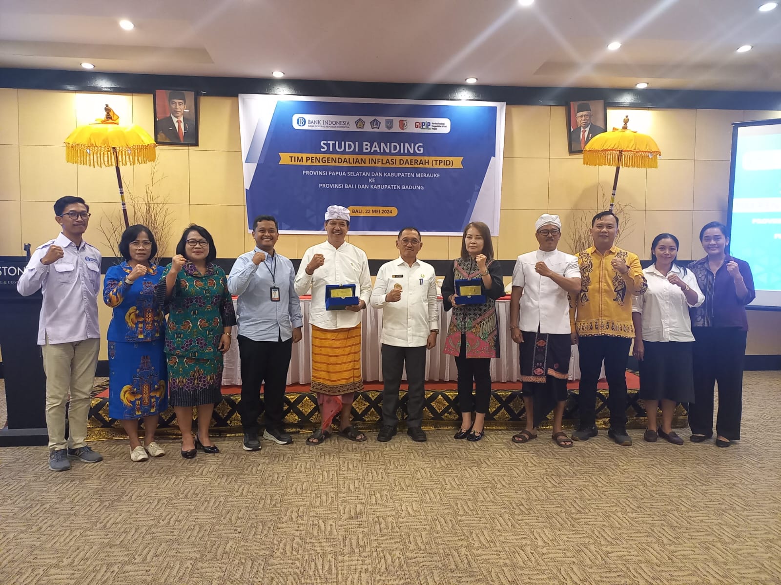 Studi Banding Tim Pengendalian Inflasi Daerah Provinsi Papua Selatan dan Kabupaten Merauke ke TPID Provinsi Bali dan TPID Kabupaten Badung