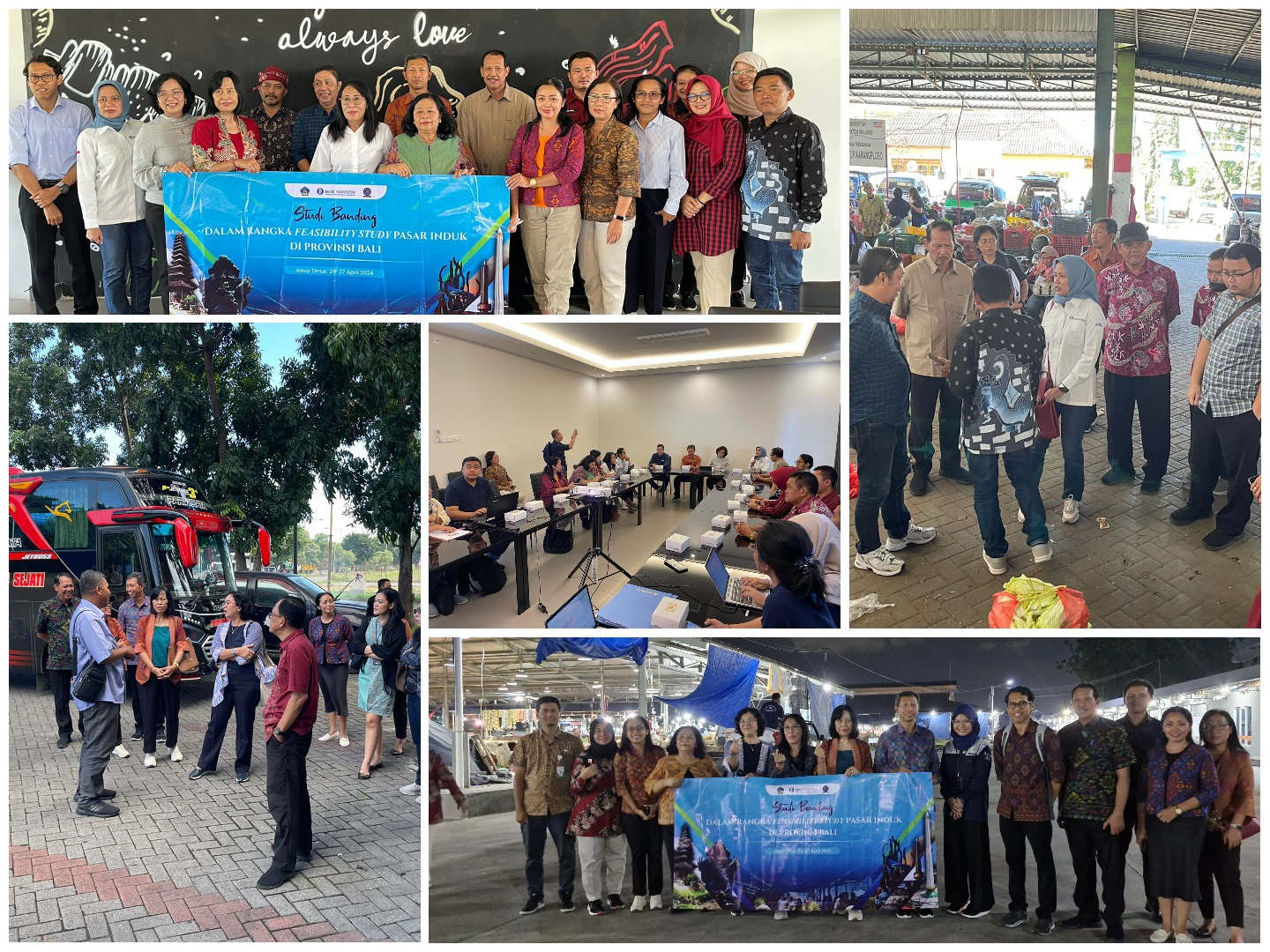 Kunjungan Studi Banding Preliminary Study Kelayakan Pembentukan Pasar Induk