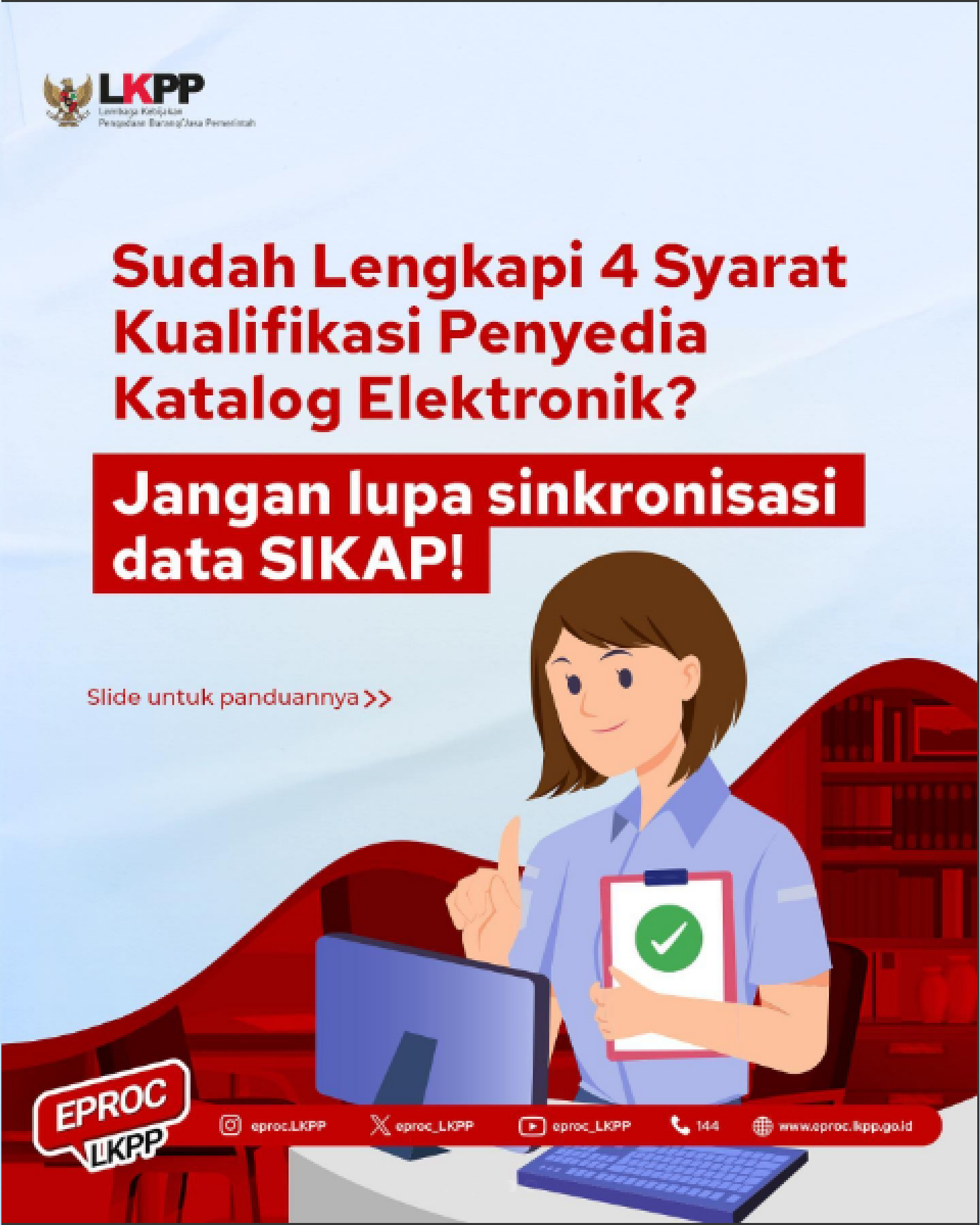 Pengumuman Sinkronisasi data SIKAP