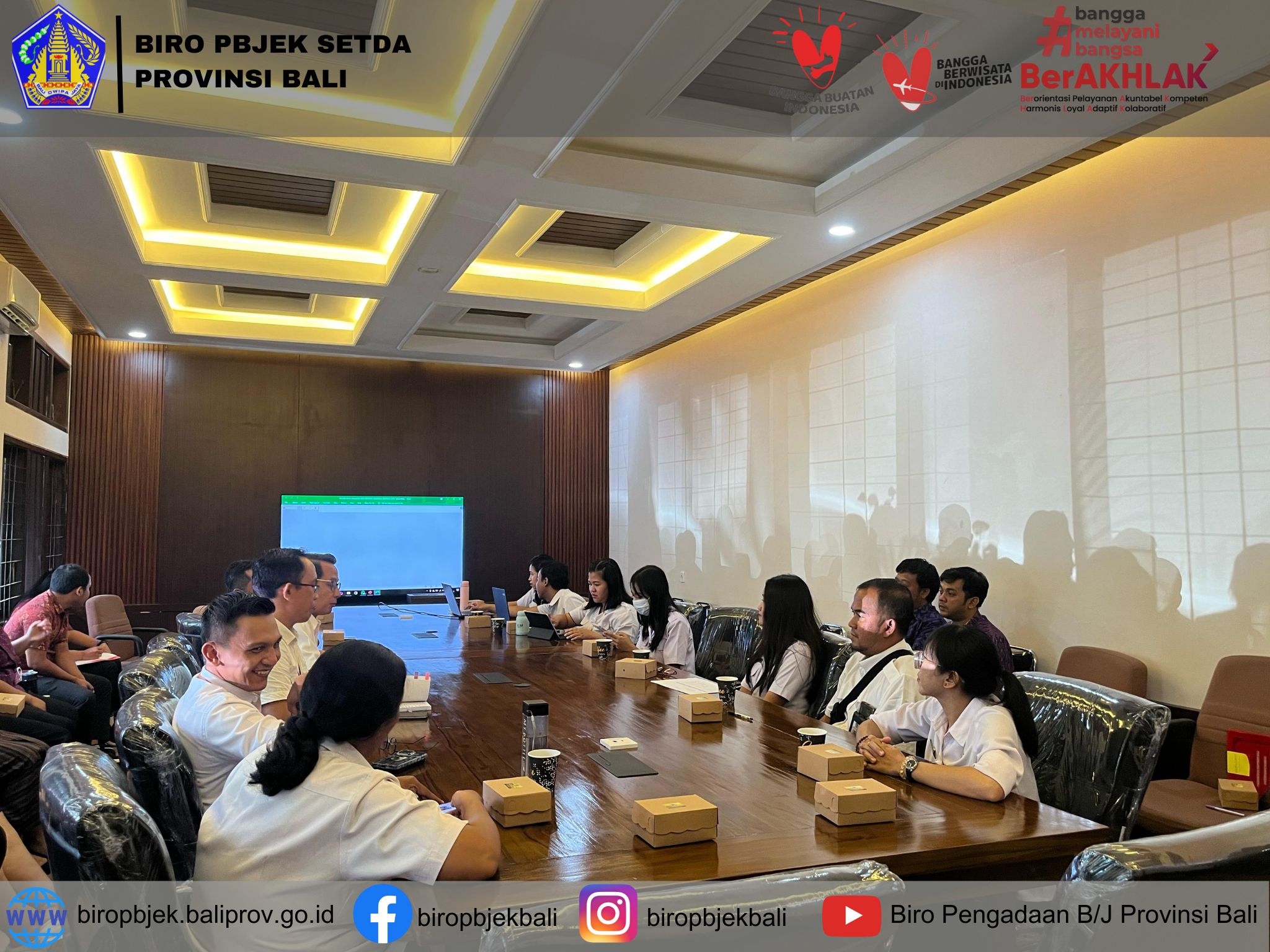 Pelaksanaan Kegiatan Kaji Ulang (Reviu) RUP Tahun Anggaran 2025 ke seluruh Perangkat Daerah di Lingkungan Pemerintah Provinsi Bali