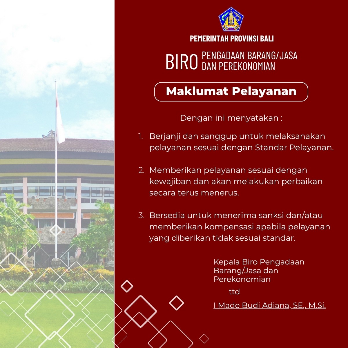 Maklumat Pelayanan 2026