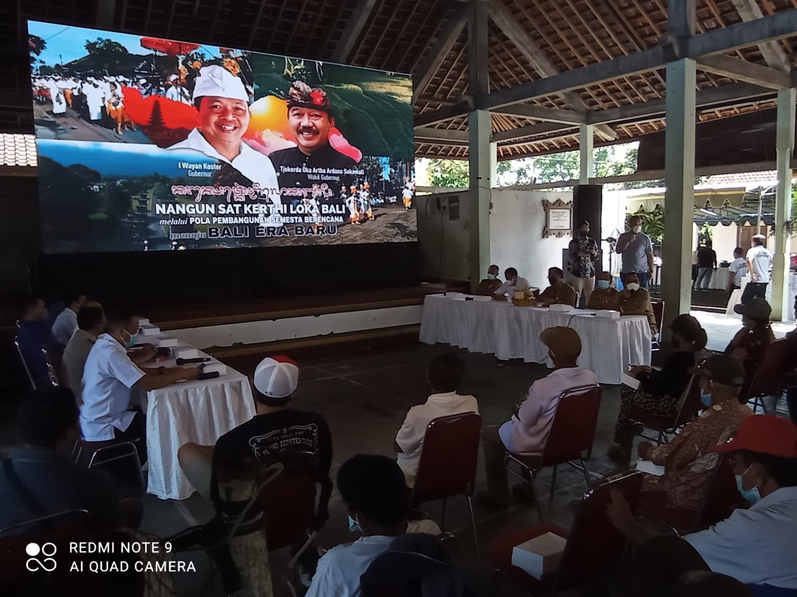 Konsultasi Publik Pembangunan Ruas Jalan Tol Gilimanuk - Mengwi di Desa Lalanglinggah, Tabanan