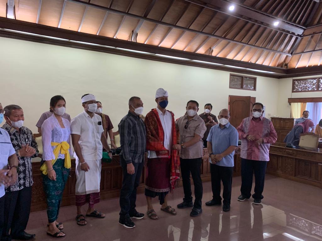 Kunjungan tamu DPRD Sumatera Utara bertempat di Ruang rapat DPRD Provinsi Bali