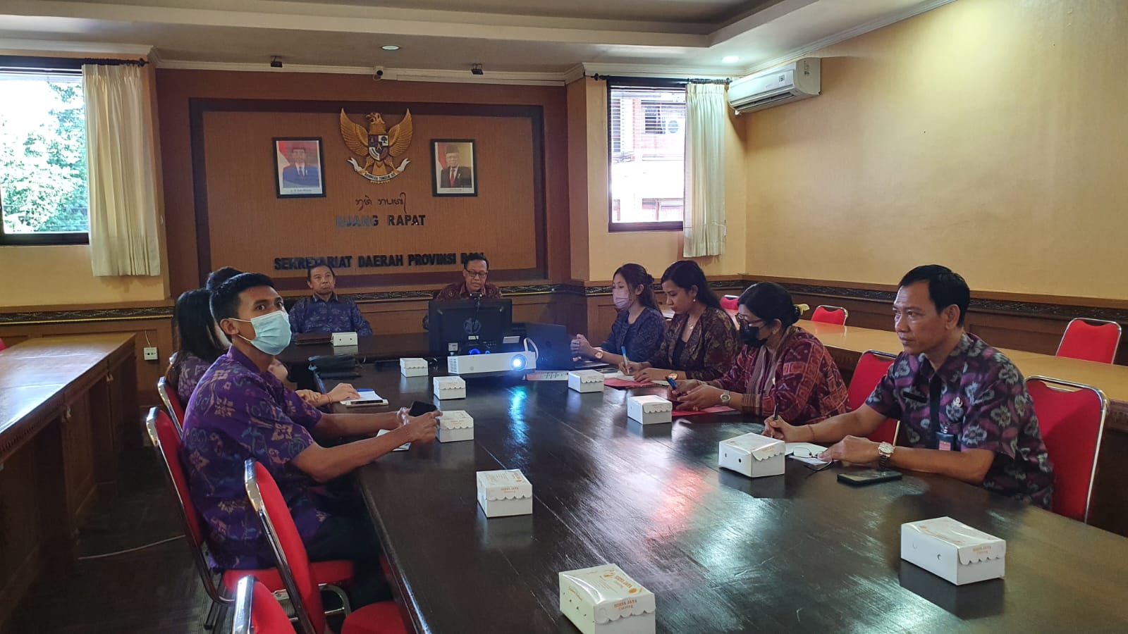 Rapat Pembahasan Permohonan Bantuan Penyediaan Perlengkapan/Alat Peraga Kebudayaan untuk Pusat Budaya Indonesia di Dili, Timor Leste