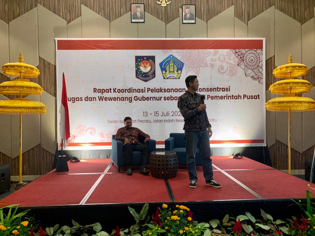 Rapat Koordinasi Pelaksanaan Dekonsentrasi Tugas dan Wewenang Gubernur sebagai Wakil Pemerintah