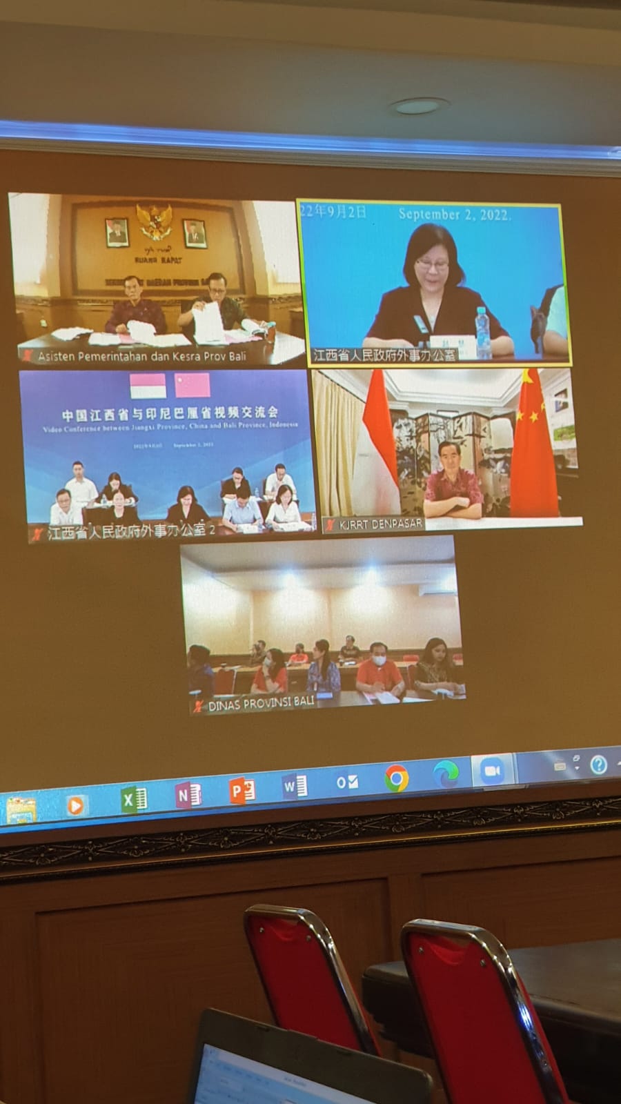 Pembahasan Penawaran Kerjasama Sister Province Pemerintah Provinsi Jiangxi dengan Pemerintah Provinsi Bali