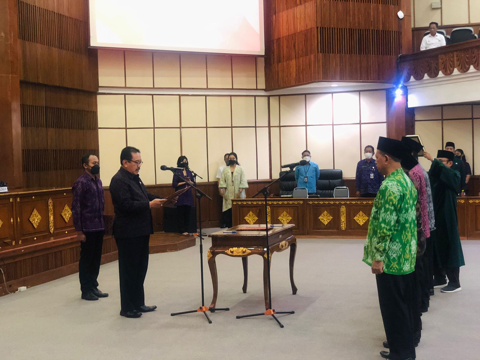 Pelantikan Pimpinan Badan Amil Zakat Nasional Provinsi Bali Periode 2022-2027
