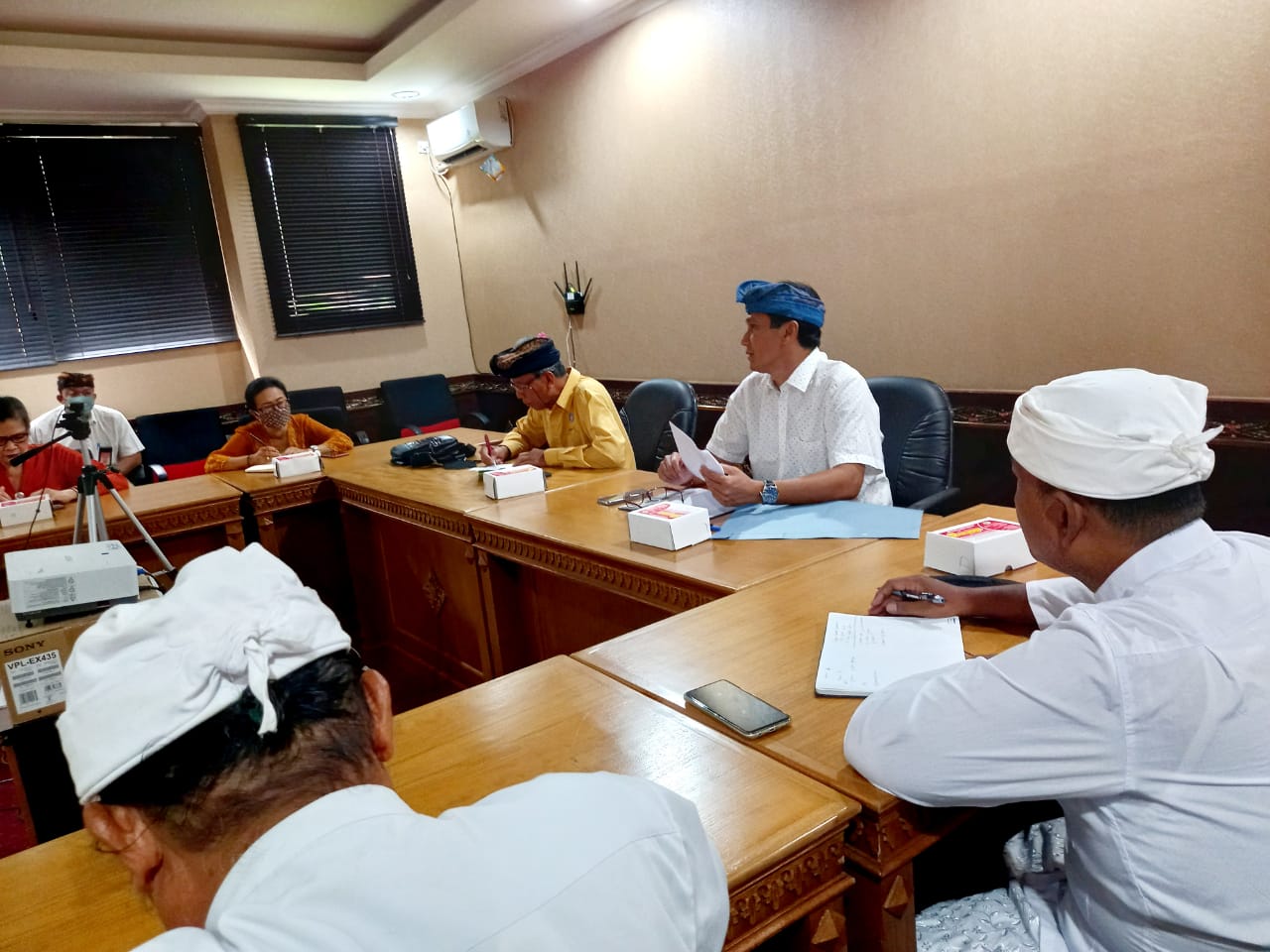Rapat Persiapan Kegiatan Shanti Puja 1000 Genta Dalam Rangkaian Penyelenggaraan G20
