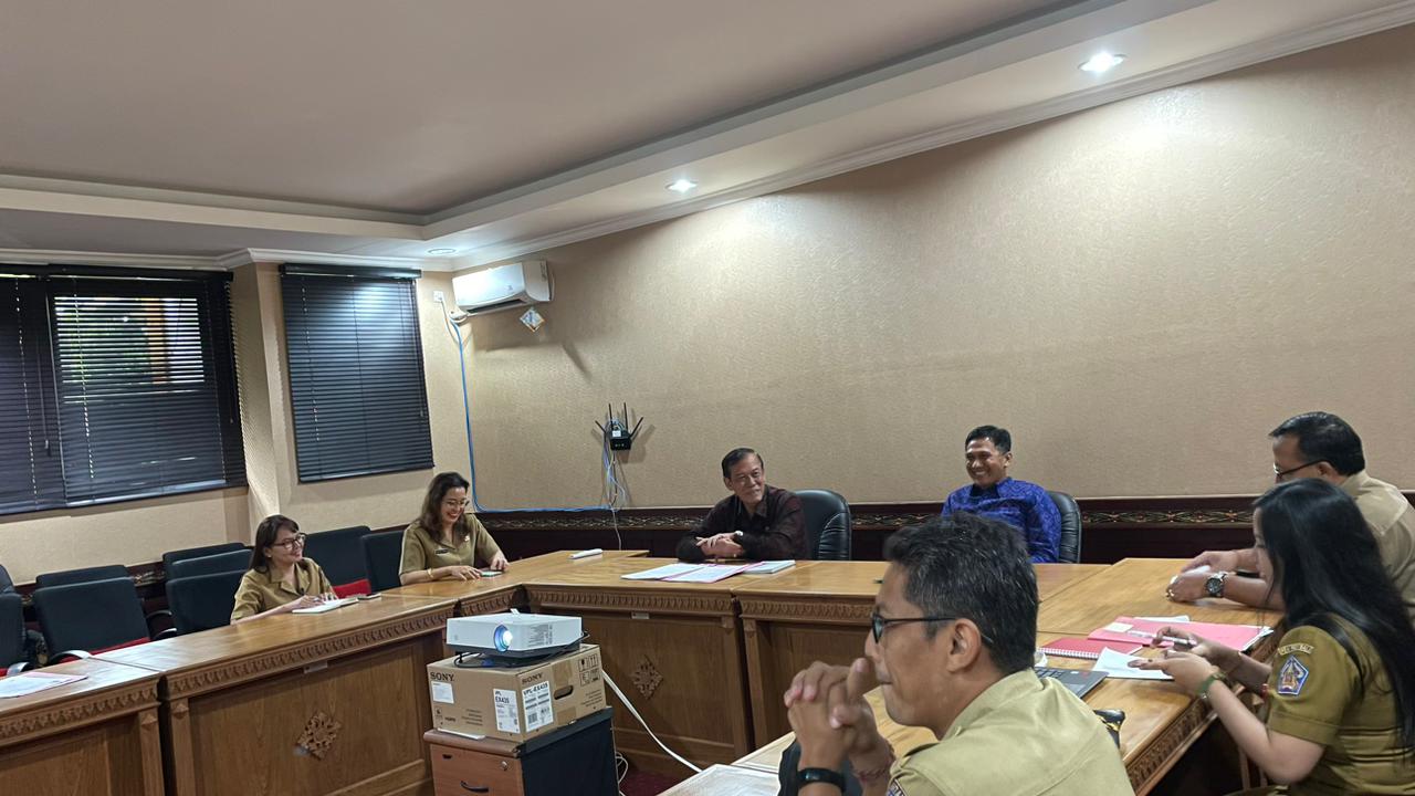Rapat Pembahasan Persiapan Kunjungan Delegasi Pemerintah Provinsi Hainan Ke Provinsi Bali