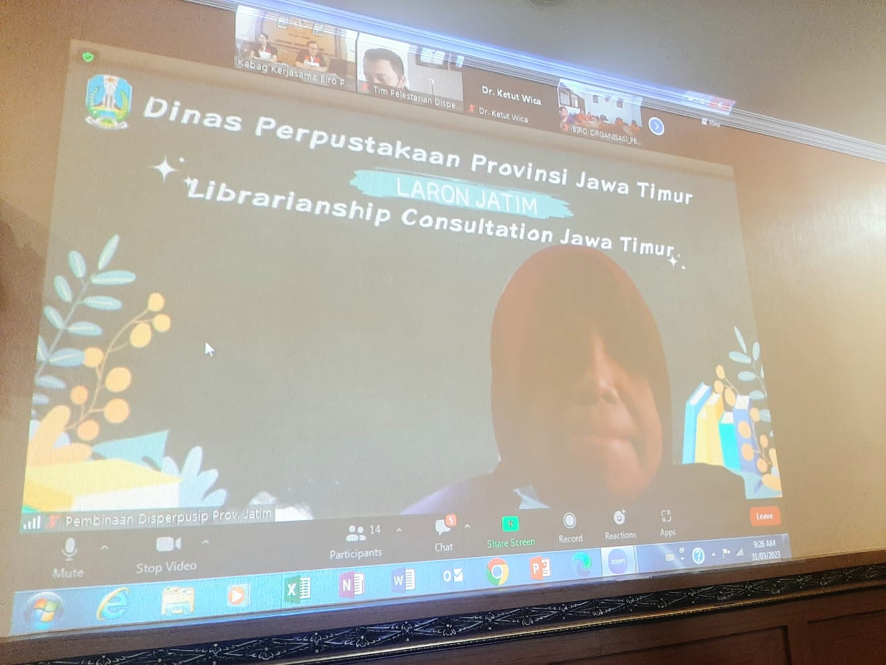 Rapat Pembahasan Perjanjian Kerja Sama Antara Pemerintah Provinsi Jawa Timur dan Pemerintah Provinsi Bali tentang Pelestarian Naskah Kuno Nusantara