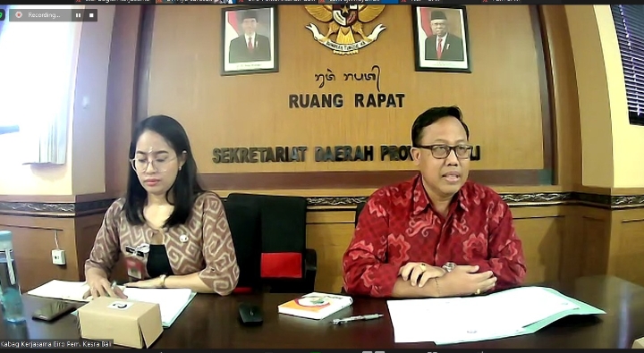 Rapat Pembahasan Draf Kesepakatan Bersama antara Universitas Esa Unggul dan Pemprov Bali tentang Penyelenggaraan Tridharma Perguruan Tinggi
