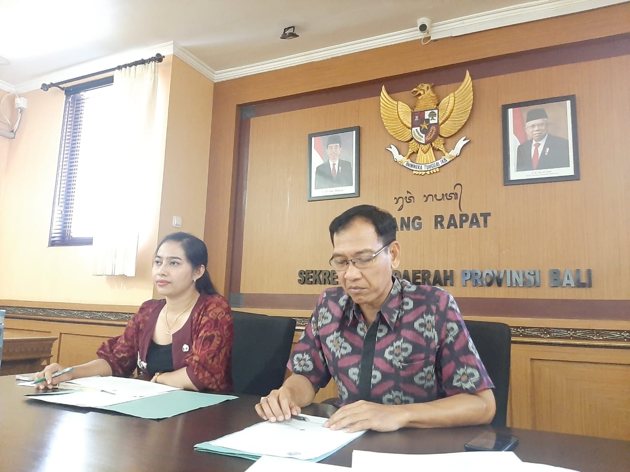 Rapat Pembahasan Perjanjian Kerja Sama antara PT Bank Pembangunan Daerah Bali dengan Pemerintah Provinsi Bali tentang Penyimpanan Uang Daerah