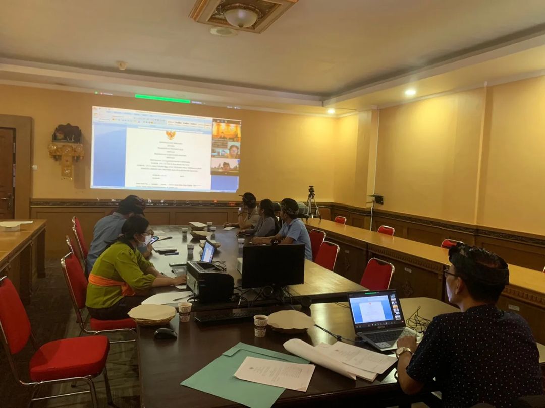 Rapat Pembahasan Draft Addendum Kesepakatan Bersama antara Pemprov Bali dengan Pemerintah Kab/Kota se Bali tentang Pola Pembangunan Semesta Berencana Provinsi Bali