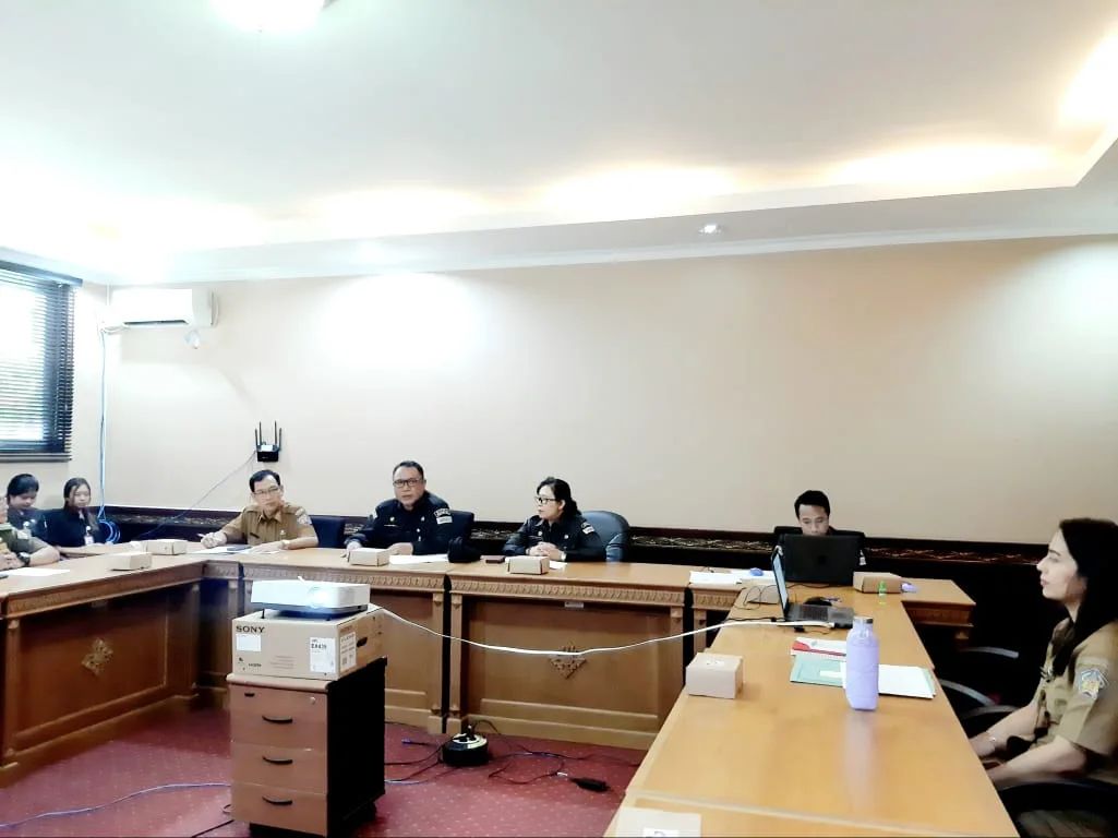 Rapat Pembahasan Draft Nota Kesepakatan antara Bawaslu dan Pemerintah Provinsi Bali tentang Pengawasan Penyelenggaraan Pemilu dan Pemilihan Gubernur, Bupati dan Walikota Tahun 2024