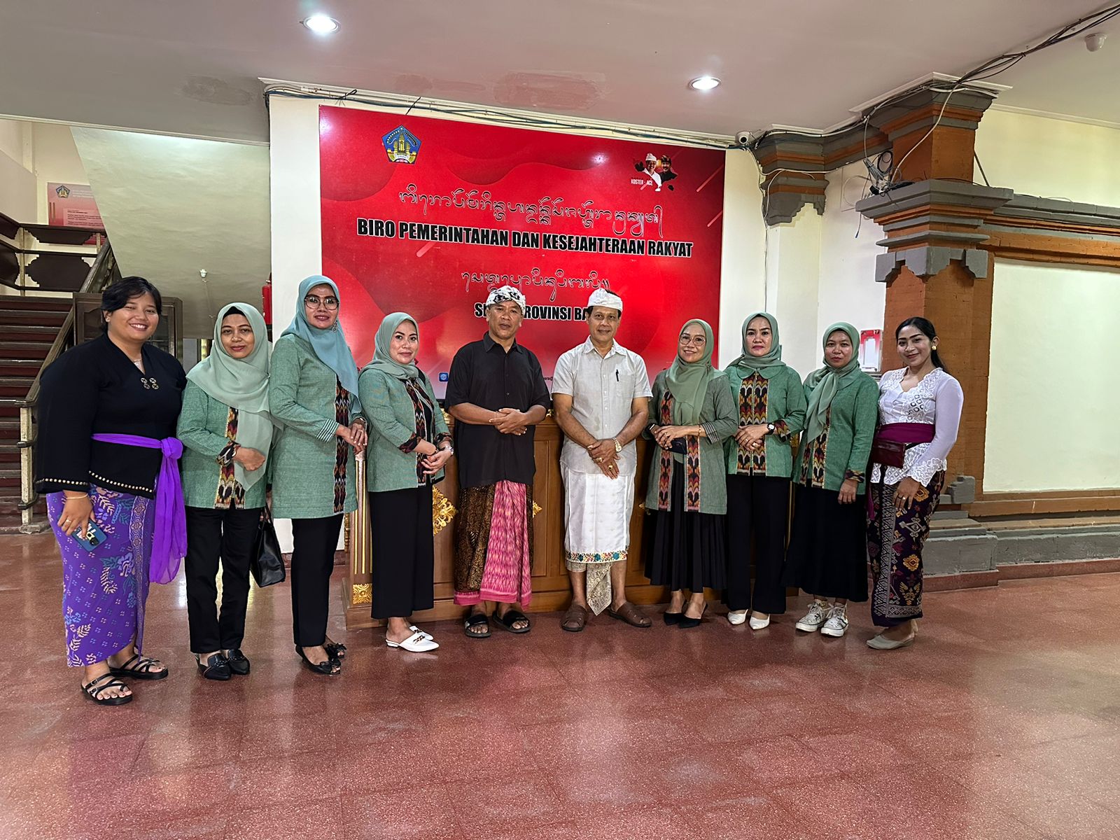 Kunjungan dari Biro Kesejahteraan Rakyat Setda Pemprov Sulawesi Tenggara