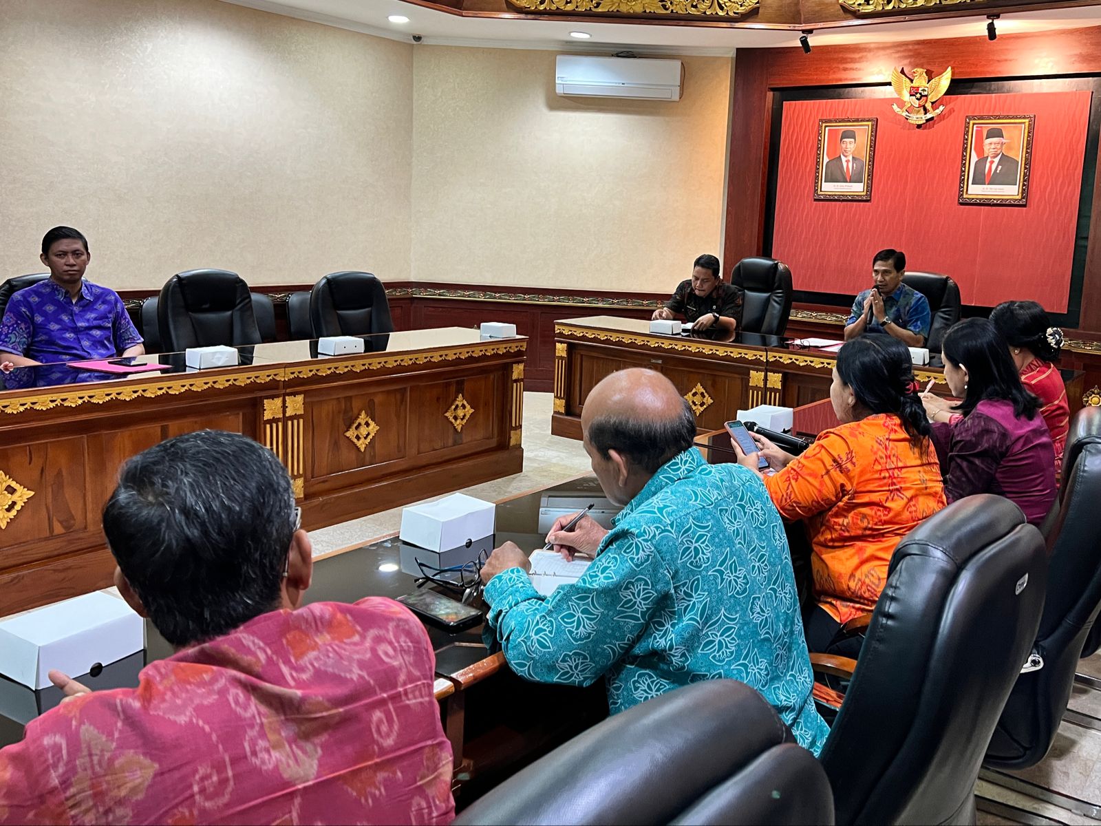 Rapat Persiapan Pelantikan Penjabat Bupati Klungkung