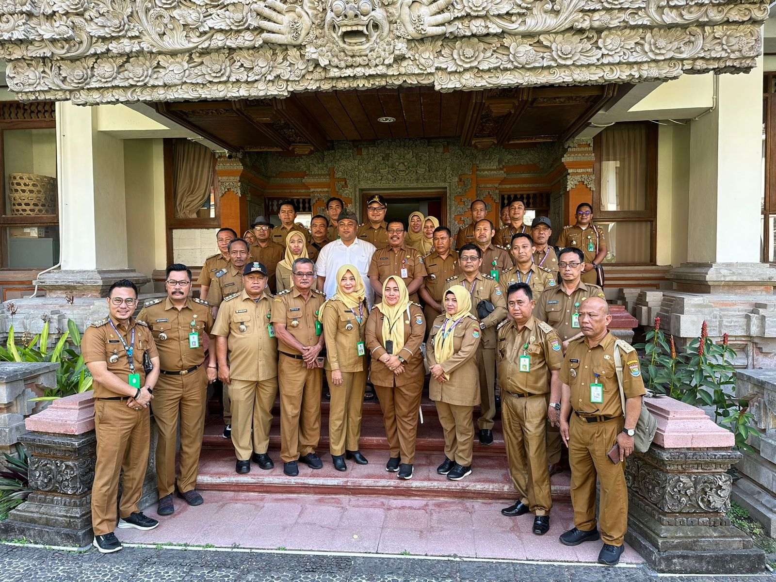 Kunjungan Pemerintah Kabupaten Tangerang dalam rangka peningkatan pengetahuan, pemahaman, dan wawasan Aparatur Kecamatan khususnya Camat dalam Tata Kelola Administrasi Pemerintahan, Kewilayahan dan Penyelengggaraan Pelimpahan Kewenangan