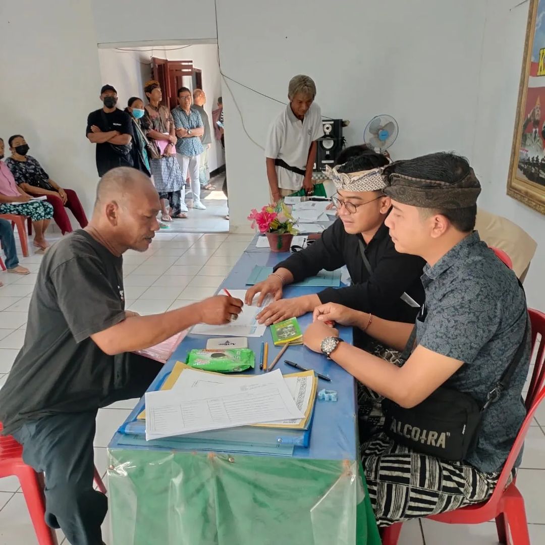 Kegiatan Penandatanganan Santunan Kematian Veteran RI dan Tunjangan Veteran di Kabupaten Tabanan