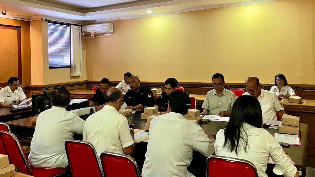 Rapat dalam rangka Penyampaian Berkas Nama Calon Pimpinan DPRD Kabupaten Gianyar pada Masa Jabatan 2024-2029 dan Permohonan Peresmian Pengangkatan Pimpinan DPRD Kab. Badung