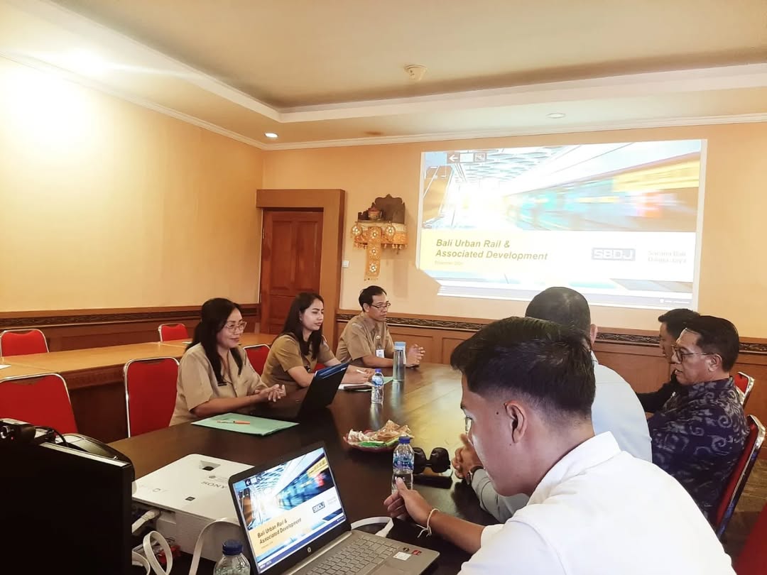 Rapat koordinasi rencana kerjasama antara Pemerintah Provinsi Bali dengan PT.Sarana Bali Dwipa Jaya (SBDJ)