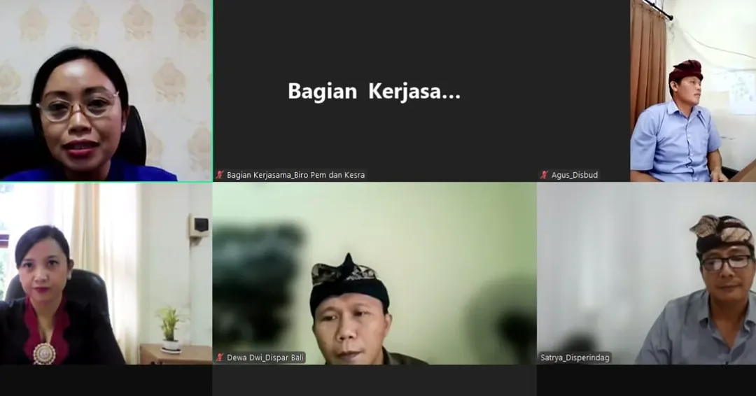 Rapat Pembahasan Tawaran Proposal Tindak Lanjut MoU Kerjasam Sister Province Bali - Hawaii