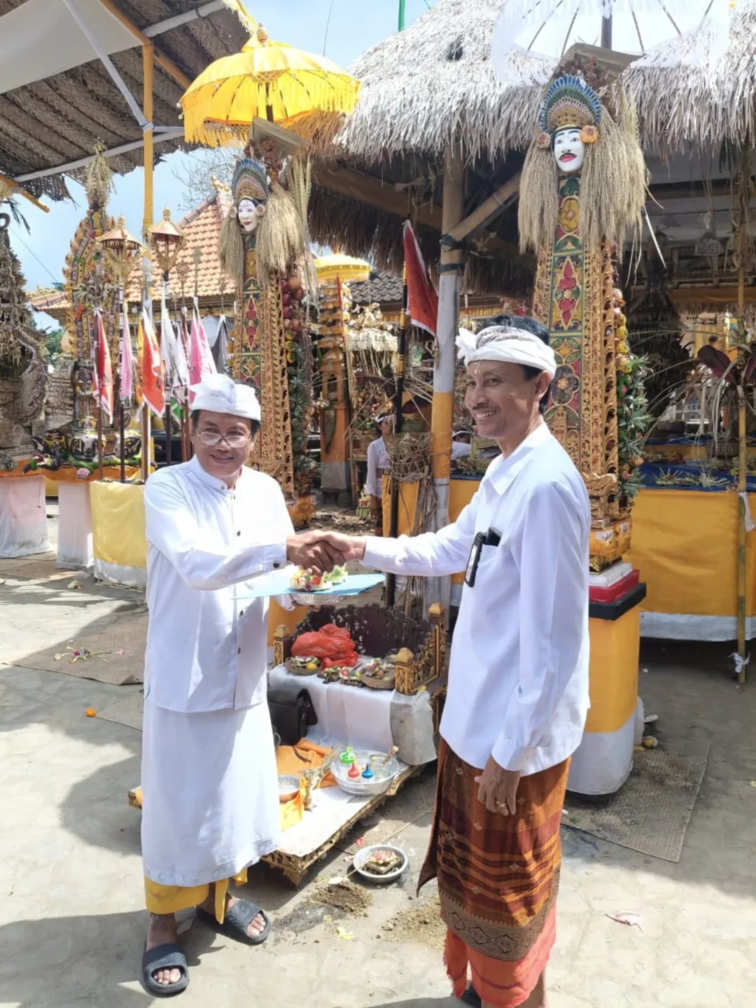 Uleman Karya Agung Ngenteg Linggih Nubung Daging Menawa Ratna di Pura Puseh Desa Adat Tohpati