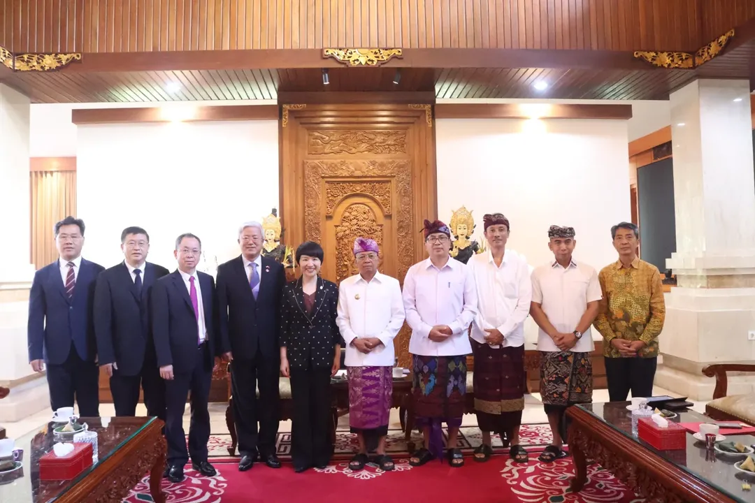 Kepala Biro Pemerintahan dan Kesejahteraan Rakyat mendampingi Bapak Gubernur Bali menerima kunjungan Delegasi Pemerintah Provinsi Jiangxi, RRT