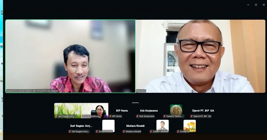 Rapat koordinasi tawaran kerja sama dengan PT.Bumi Indah Prima