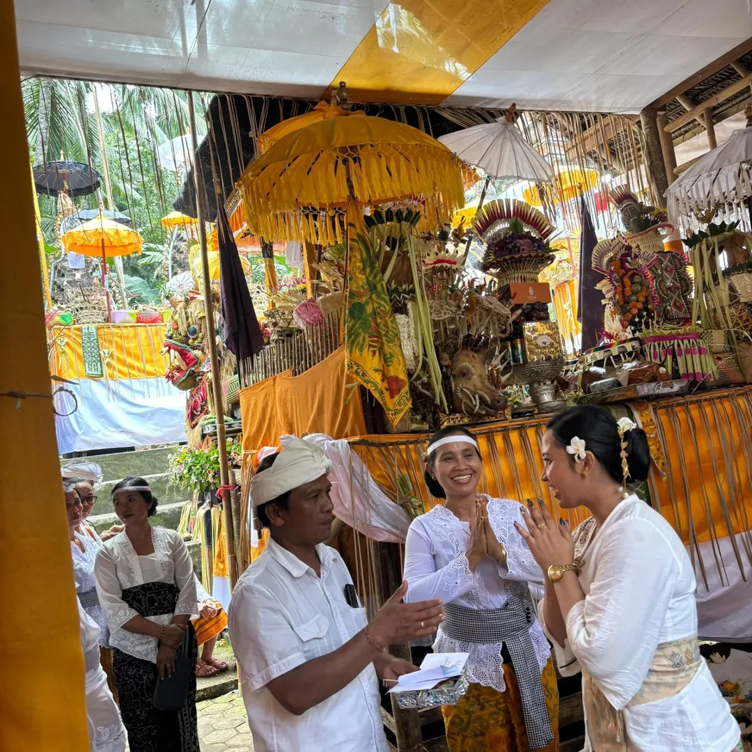 Upacara Karya Mamungkah, Ngenteg Linggih, Nubung Daging, Rsigana lan Ngingkup di Pura Dadia Dukuh Dalem Tarukan Pulasari Banjar Dinas Anyar Desa Selumbung Kec. Manggis Kab. Karangasem