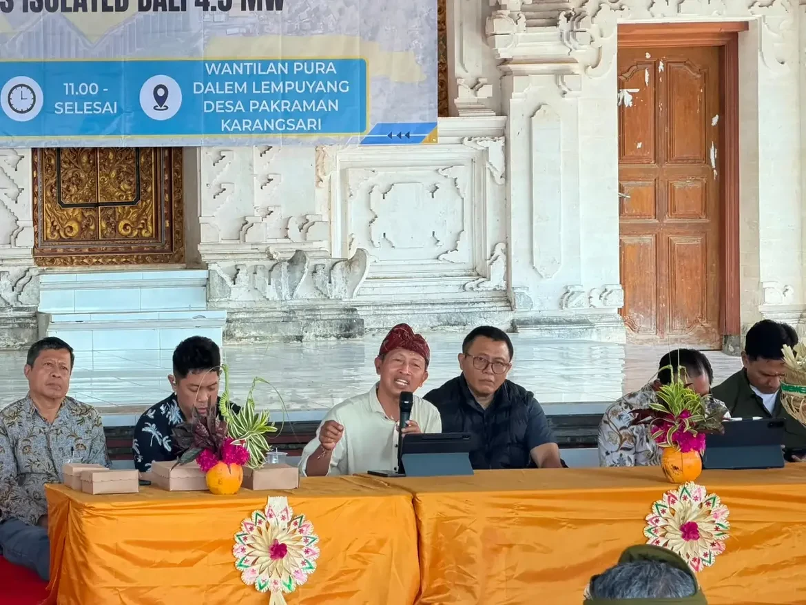 Konsultasi Publik Rencana Pembangunan Pembangkit Listrik Tenaga Surya (PLTS) Isolated Bali 4,5 MW dan Battery Energy Storage System