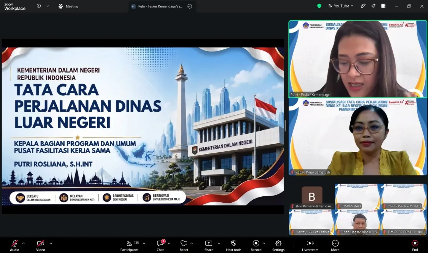 Sosialisasi Tata Cara Perjalanan ke Luar Neger