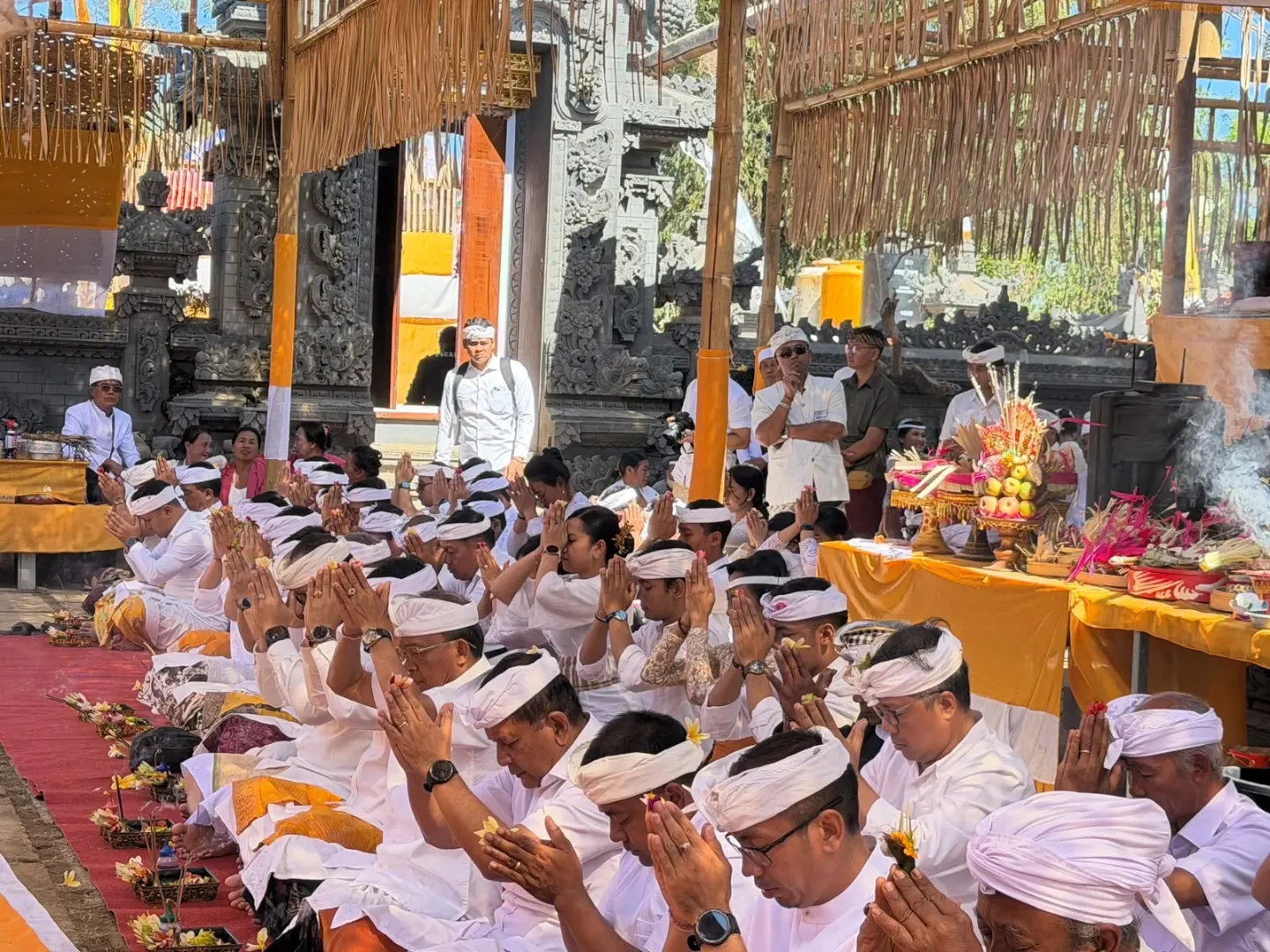 Upacara Dewa Yadnya, Yadnya Bumi Wana Kerthi dan Danu Kerthi di Pura Luhur Pucak Sari Desa Pancasari