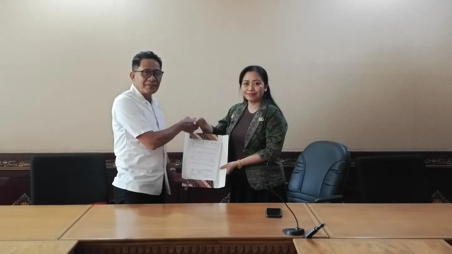 Pelepasan mahasiswa magang Prodi Ilmu Pemerintahan Fakultas Ilmu Sosial dan Ilmu Politik Universitas Marwadewa tahun ajaran 2026/2027